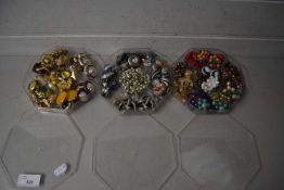 Mixed Lot: Three boxes of various costume jewellery