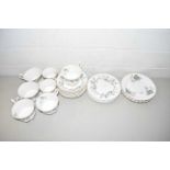 Quantity of Royal Albert Brigadoon tea wares