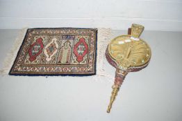 Pair of vintage brass mounted bellows