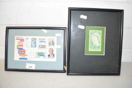 Republic of South Africa first day cover 1994 together with a further framed photographic print of a