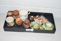 Mixed Lot: Various assorted miniature Doulton and other ceramics, Crown Derby pin dish etc