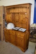 Modern pine kitchen dresser