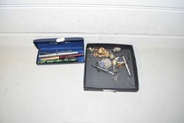 Mixed Lot: Items to include fountain pens, costume jewellery etc