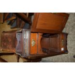 Late 19th Century hardwood smokers cabinet with fitted interior