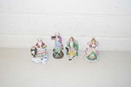 Mixed Lot: Assorted continental figurines