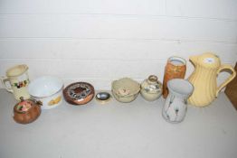 Mixed Lot: Various assorted vases, ceramics etc