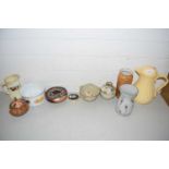 Mixed Lot: Various assorted vases, ceramics etc