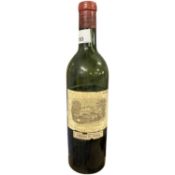 One bottle of Chateau Lafite Rothschild, 1955