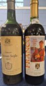 One bottle Rausan Segla 1947 together with one bottle Franco (2)