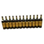 Case of twelve bottles of Chateau de la Riviere Fronsac 2001