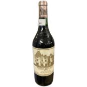 One bottle of Chateau Haut Brion, 1980, Graves