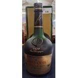 One bottle Courvoisier VSOP Cognac (boxed)