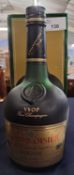One bottle Courvoisier VSOP Cognac (boxed)