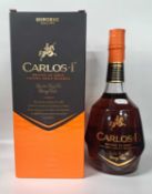 1 Litre Carlos I Solera Gran Reserva Brandy (Boxed)Qty: 1