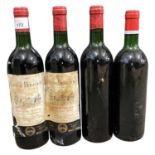 Two bottles of 1983 Château Bellegrave