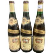 Three bottles of 1976 Mosel Saar Ruwer