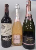 1 Bt 2004 Rioja Vina Tondonia Reseva, 1 Bt Freixenet Rose Sparkling, 1 Bt Feixenet Sparkling (3)Qty: