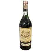One bottle of Chateau Haut Brion, 1959, 1er Cru Classe Pessac Leognan
