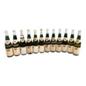 Nine bottles of 1976 Mosel Saar Ruwer