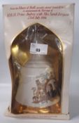 1 Bt 1986 Bells Decanter for the marriage of Prince Andrew and Sarah Ferguson (boxed)Qty: 1