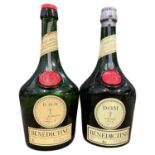 Two bottles of Benedictine 4.3% 70cl