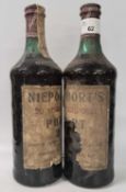 2 Bts Niepoort 20 year Tawny Old Port (Bottled 1979)Qty: 1