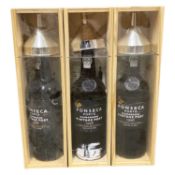 Three bottles of Fonseca Guimaraens Vintage port, 1988, 1996 and 1988