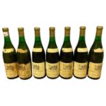 Seven bottles of 1971 Coteaux du Layon
