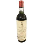 One bottle of Grand Vin de Chateau Latour, 1960 premier grand cru classe, Pauillac-Medoc