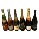 Selection of six bottles to include a 2011 Les Graves Saint Nicholas de Bourgueil