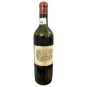 One bottle of Chateau Lafite Rothschild, 1960