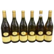 Six bottles of 1999 Wooded Chardonnay