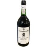 One bottle of Warres Vintage port, 1987