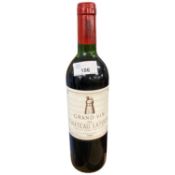 One bottle of Grand Vin de Chateau Latour, 1980, grand cru classe, Paulillac-Medoc