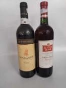 1 Bt 2000 Margaux, Calvet, 1 bt 1993 Sutter Home Zinfandel (2)Qty: 2