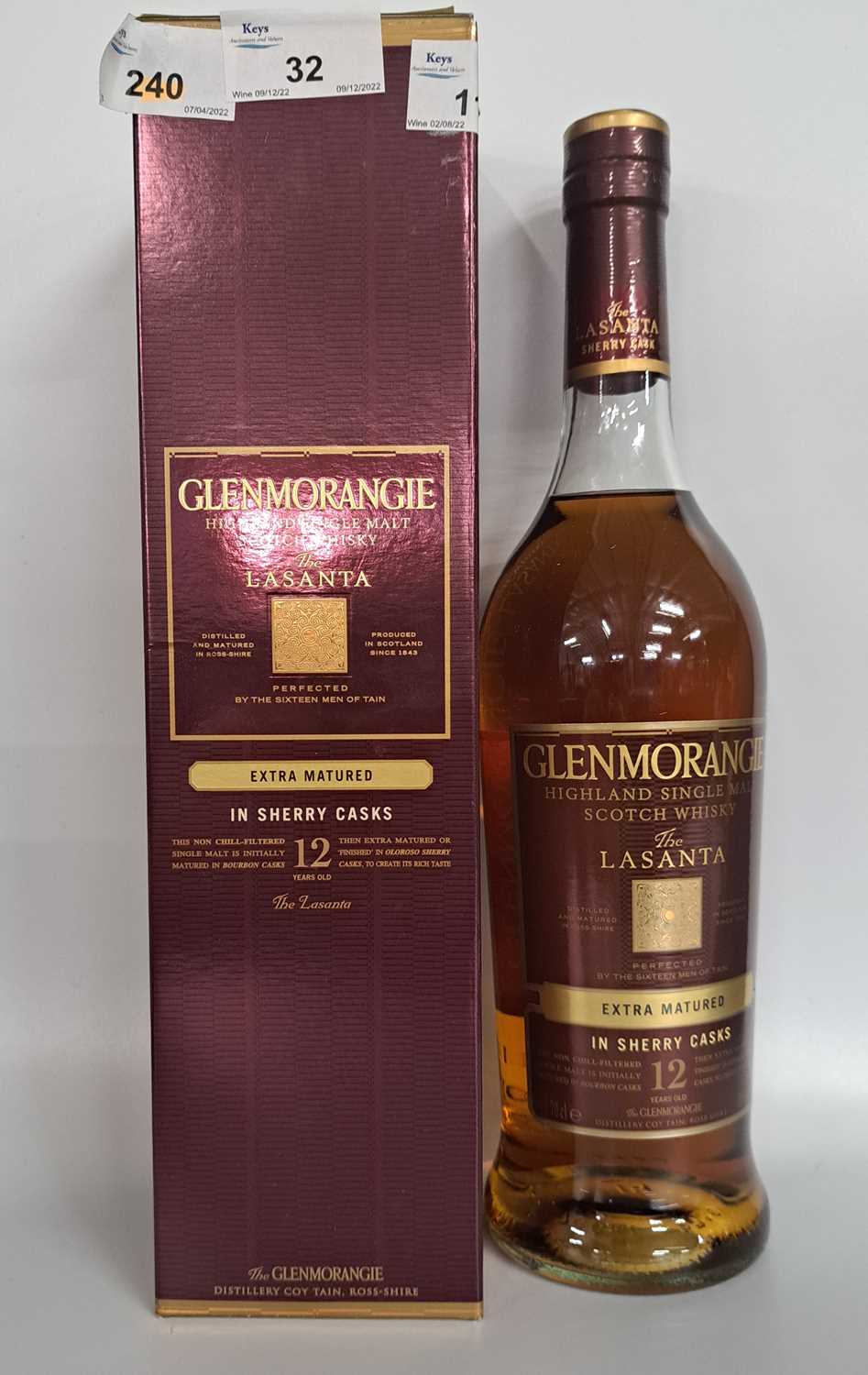 Glenmorangie Highland Single Malt Scotch Whiskey, The Lasanta, 12 years