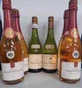 Four bottles of Martinolles Brut together with two bottles of Roussanne Eden Valley 2015 (6)