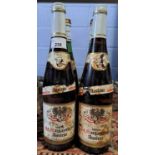 Four mixed bottles, St Margaret Henderson Auslese 1982 x 2, Rheinart 1975 Oakfener Hessenberg
