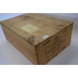 Twelve bottles Chateau Chasse-Spleen Moulis Cru Exceptionnel 1983 with original wooden case