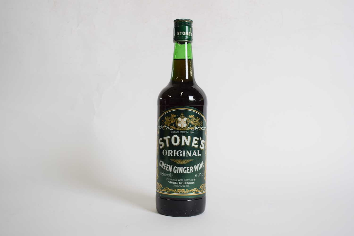 Bottle of Stones Green Ginger wine