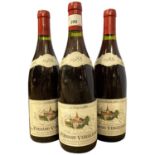 Three bottles of 1988 Pernand-Vergelesses