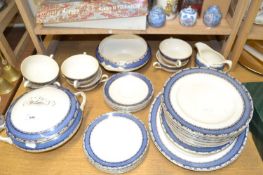 Quantity of Burleigh Sandon dinner wares