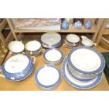 Quantity of Burleigh Sandon dinner wares