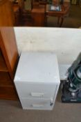 Two drawer filing cabinet