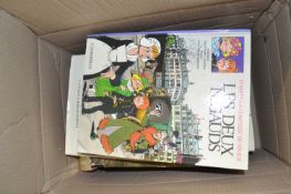 One box of mixed books