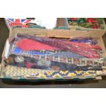 Box of as new gents neck ties