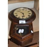 Small early 20th Century wall clock