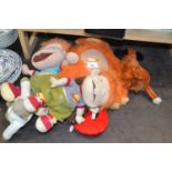 Mixed Lot: Soft toys to include Rug Rats