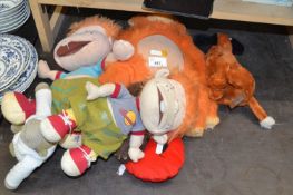 Mixed Lot: Soft toys to include Rug Rats