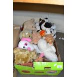 One box of soft toys